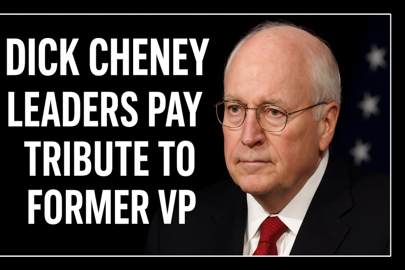 Trump Administration Updates as Leaders Unite for Cheney’s Funeral