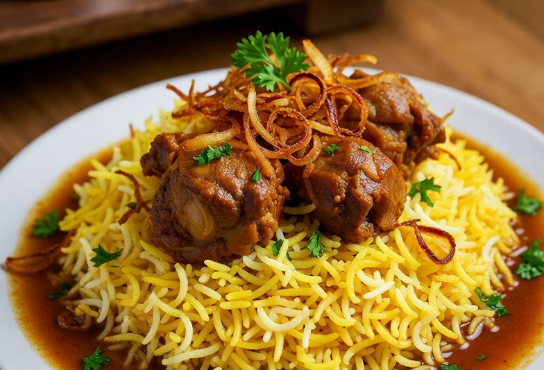मटन बिर्याणी बनवण्याची सोपी रेसिपी | Mutton Biryani Recipe in Marathi
